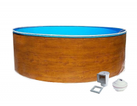 Бассейн Лагуна морозоустойчивый 2.00х1.25м круглый светлое дерево (скиммер, форсунка) 20013 Бассейн Лагуна морозоустойчивый 2.00х1.25м круглый светлое дерево (скиммер, форсунка) 20013